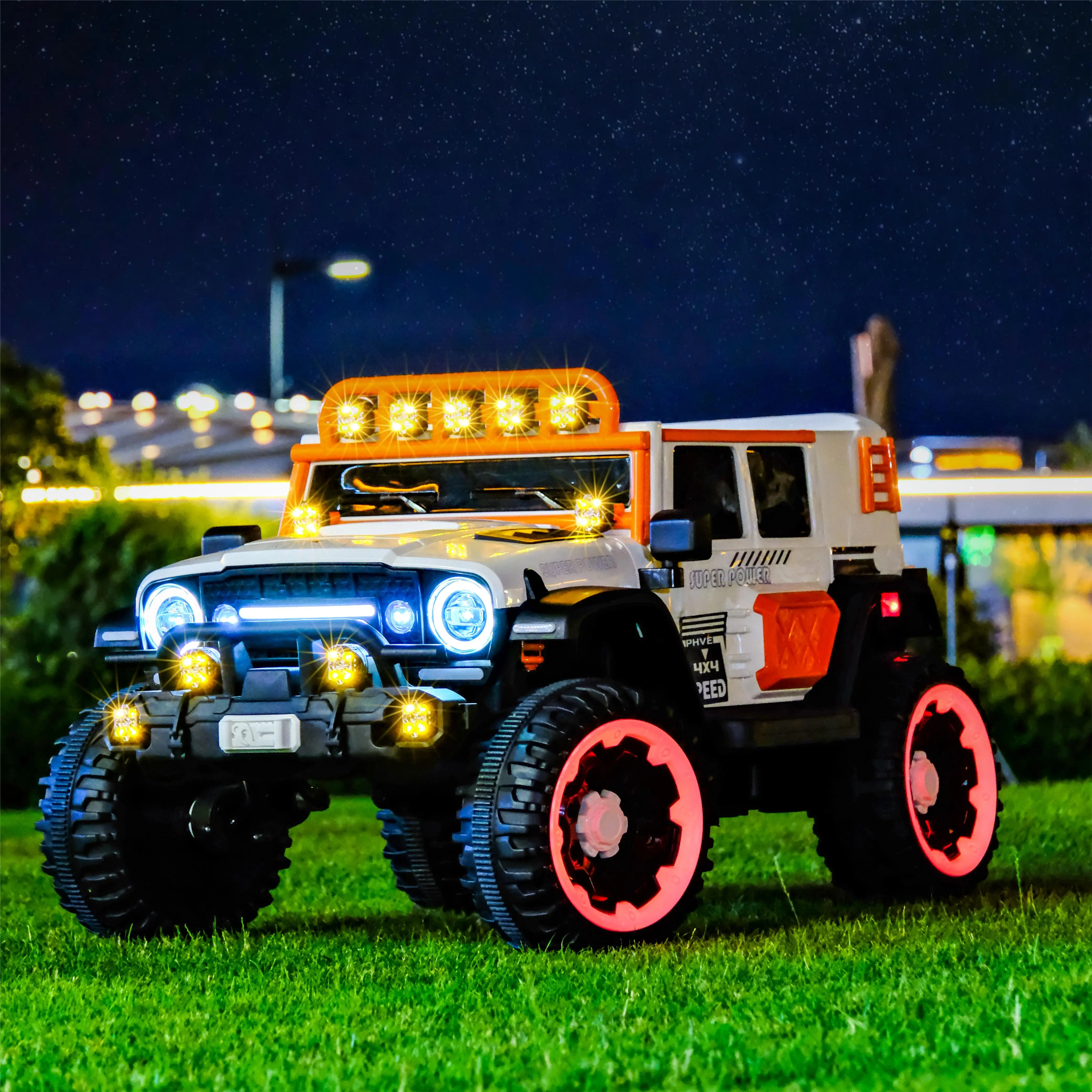 Kids Ride on Electric Car for Child 2 Seat 24v Remote Control 2-10 Years