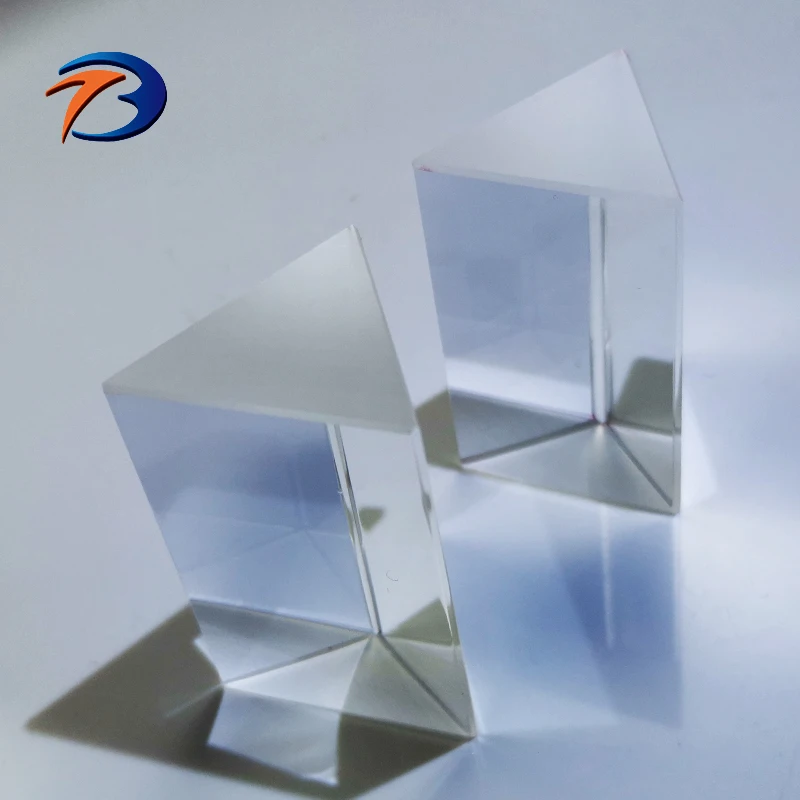 Optical lass rainbow prism triangular laboratory equilateral education prism