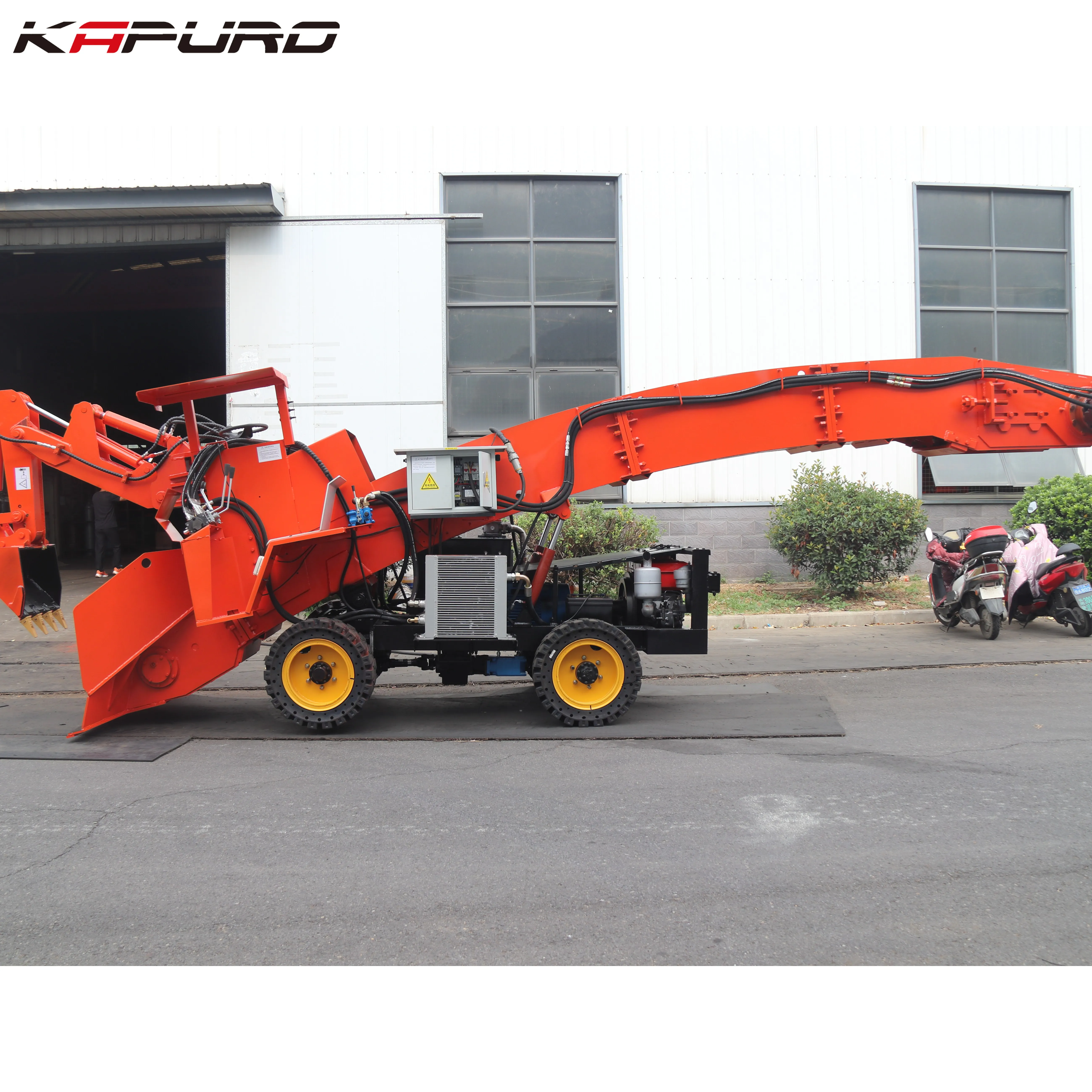Electric Underground for Underground Mining Haggloader Mucking Loader Excavator Loader Underground Mine Mucking Loader Eléctrico