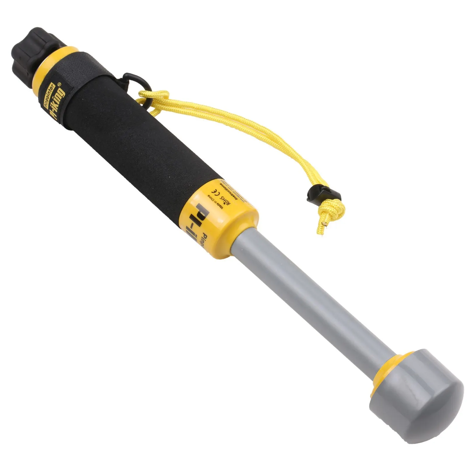 Wedigout Underwater Fully Waterproof Pin Pointer Metal Detector 100Feet Waterproof Handheld Pulse Induction Metal Finder with Pin Point Feature LED Indicator 