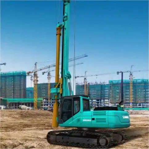 High Quality Used Rotary Drilling Rigs and Tracked Spiral Drilling Rigs in China Low Working Hours