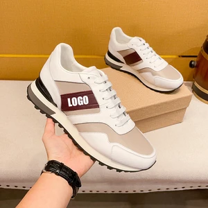 OEM High Quality Custom White Trainer Adult Men Walking Style Casual Marathon Running Shoes Sneakers Zapatillas Deportivas