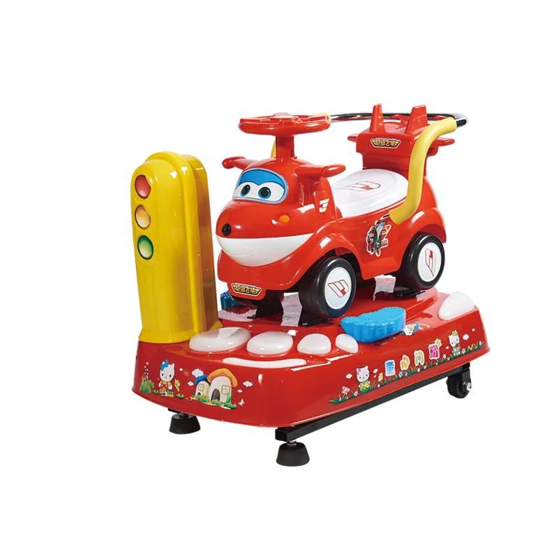 Riteng Coin Operated Rides Vending Swing Mini Kiddie Rides Car Kids Game Machine Amusement Park Kiddie Rides