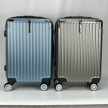 High Quality Luxury Trolley Luggage Sets 3pcs ABS PC lightweight Suitcase 20''24''28" Sizes Factory Price Carry-Ons