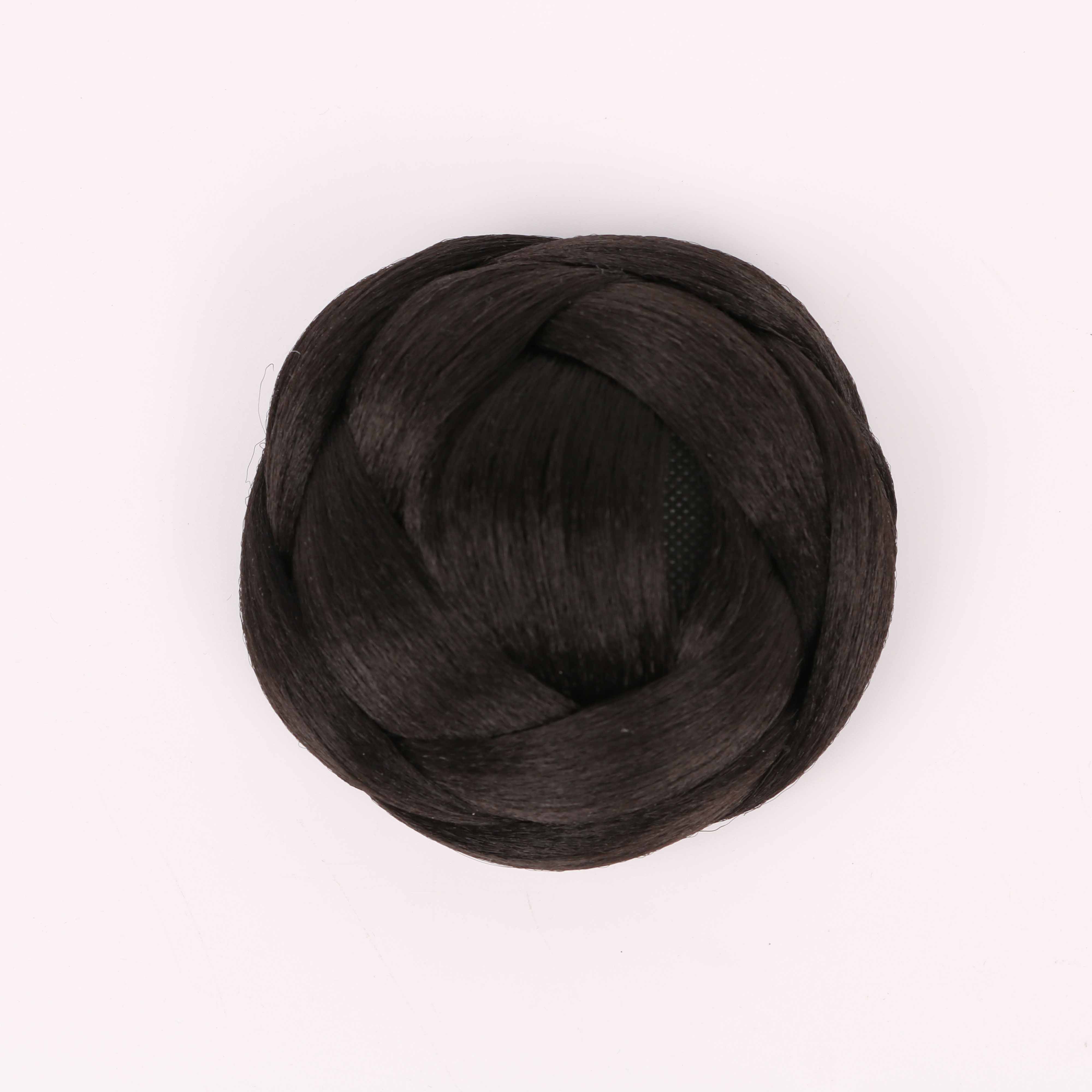 Модный стиль цветок вьющиеся волосы булочка удлинение волос Купол волос шиньон