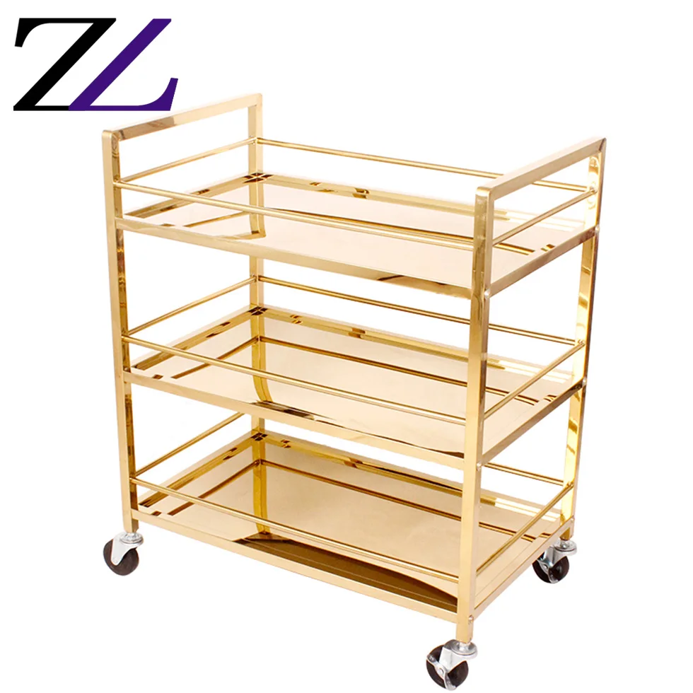 Cafeteria Kitchen Accessories Utensils Food Serving PARA Eventos Kenya  3-Tier Tempered Glasses Stainless Steel Serving Coffee Gold Cart Bar Drink  Trolley Luxury - China Drink Trolley, Bar Drinks Trolley