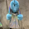 Argento Lucido + Volpe Azzurro Chiaro