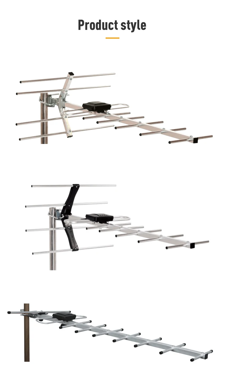 Useful exterior  genuinetek signal gsm repeater booster yagi Antenna outdoor GSM 900Mhz 1800MHz AT450 VHF