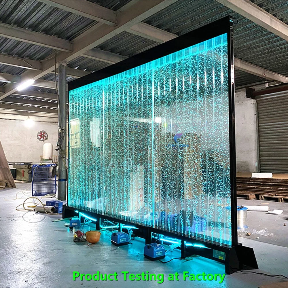 Wholesale Room Decoration and Partitions with Bubble Walls and LED Lights for Hotel and Restaurant Partitions