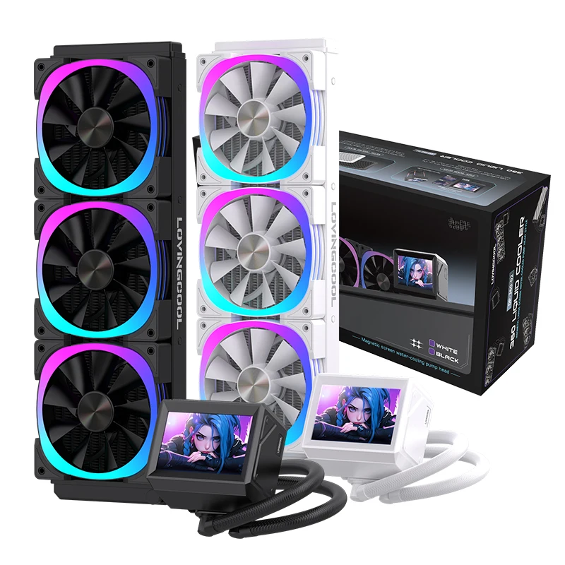 Lovingcool 360 ARGB Liquid Cooling System for PC Cpus
