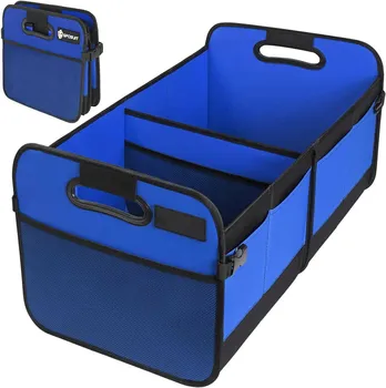 Car trunk storage bag Foldable large capacity storage box Car trunk organizer Oxford cloth waterproof utility box