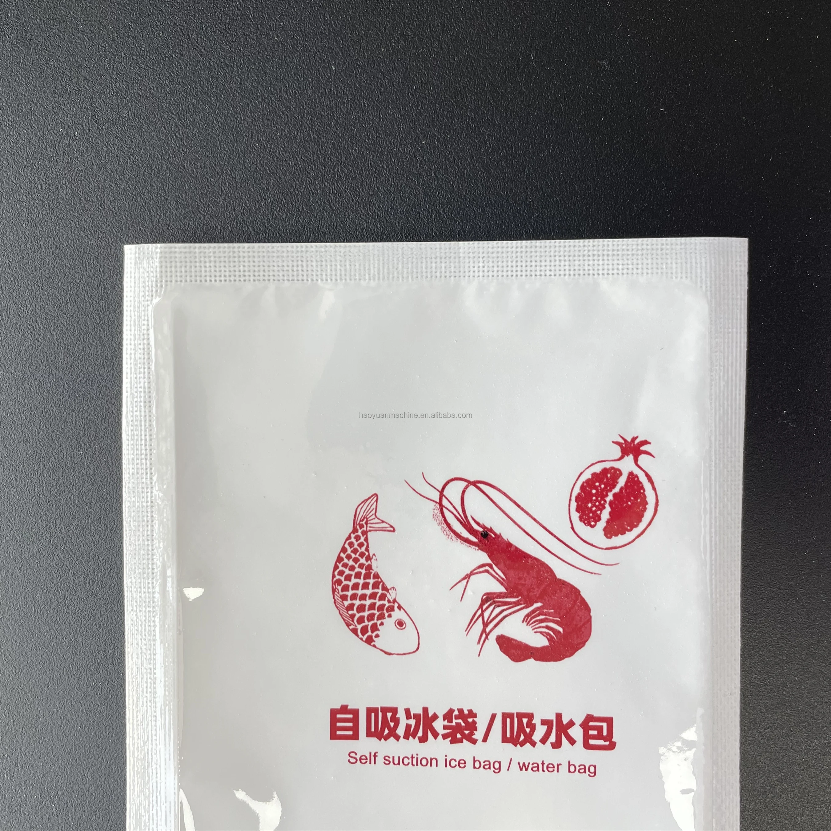 Full Automatic Biological Ice Pack Making Packing Machine Ice Bag Multi Function Packaging Machine HY-330B Haoyuan details