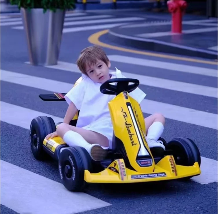 2021 Karting Racing Car Electric Go Karts Adjustable Speed and Length Ride on Car for Buggy Child Kids Adults41202