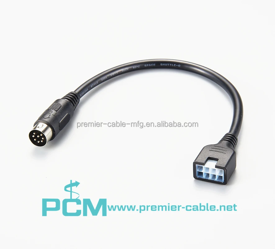 8 Pin Din Cable to Molex Mini-Fit Cable factory