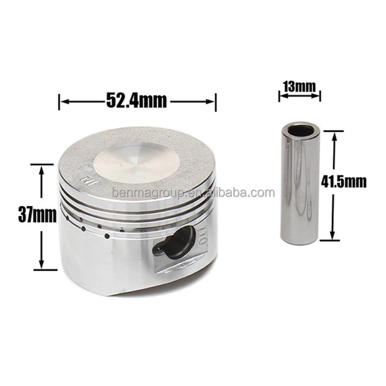 Lf110cc 125cc Engine Piston Kit 52.4mm 