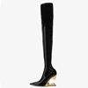 Gold heel