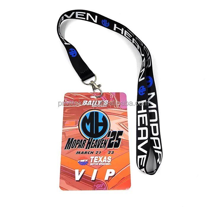 Customizable Plastic ID Badges for Events and Conferences