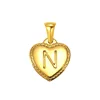 Gold -N (Single Pendant)