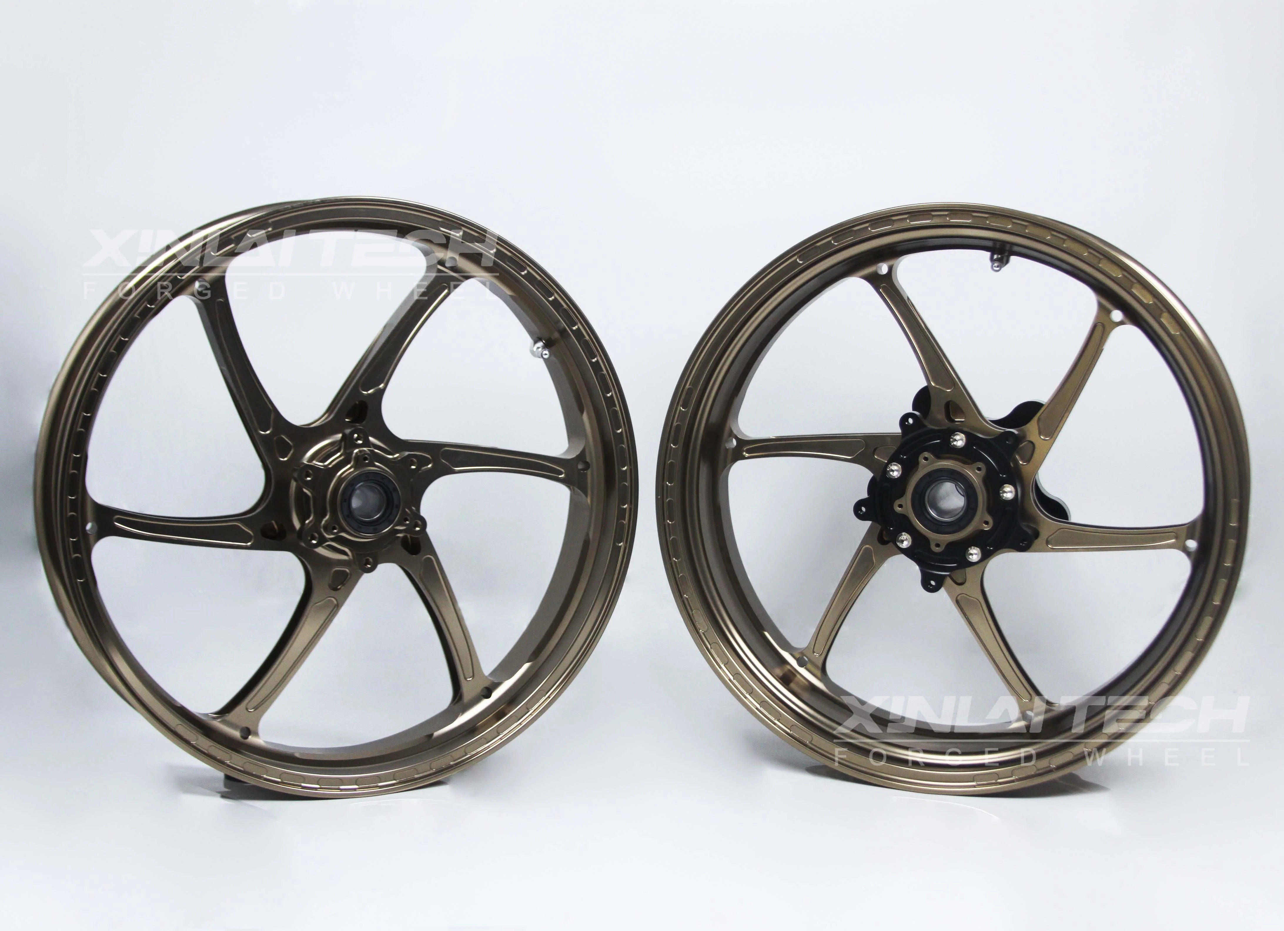 XL Customized Motorcycle Motorbike Aluminum Light Weight Forged Wheels for BMW S1000rr/s1000rrm Sportbike Street Bike Wheels - Image 5