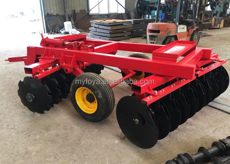 Farm equipment tractor heavy duty hydraulic disk disc harrow and harrow disc