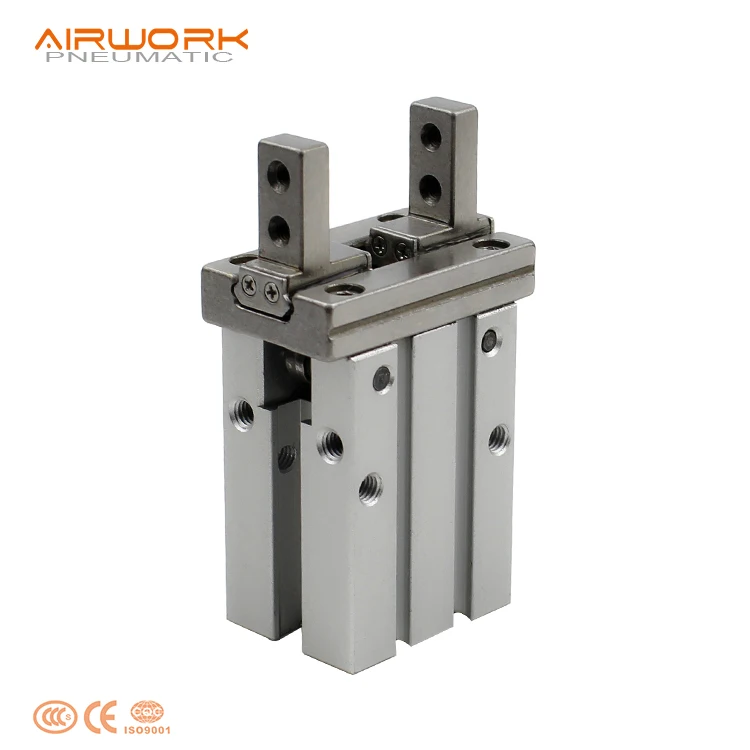 HFZ16 Airtac Type MHZ2 SMC Type Linear Guide Parallel Style Pneumatic air Gripper Finger Cylinder