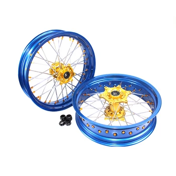 高品質カスタムブランド17インチスーパーモト交換ホイールYZ250F 450F