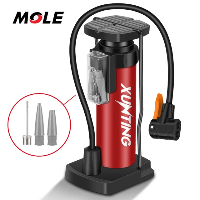 Xunting Super Pump Factory Supply  Multifunctional Bike Mini Pump Inflate a Tyre Bicycle Accessories