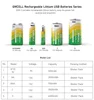 Batería de litio recargable por USB