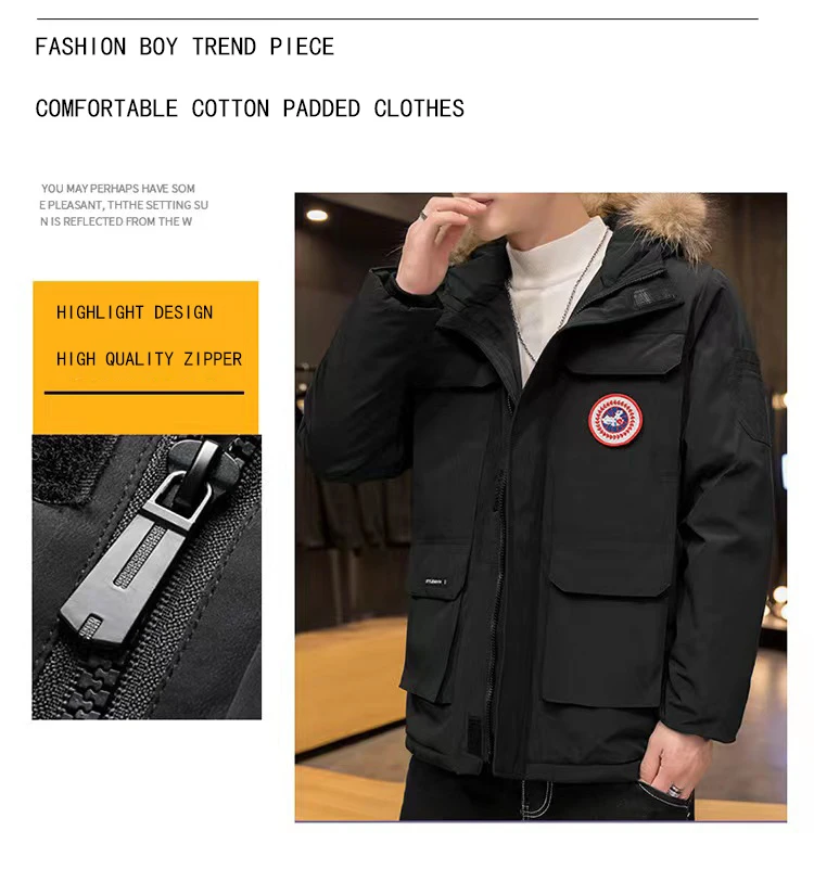 Low Price Wholesale Factory Men's Winter Wear Plus Size Men's Jacket ...