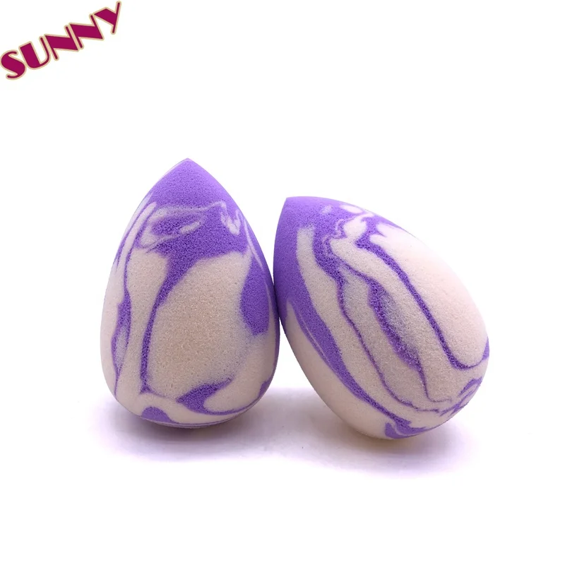 Beauty Tools Marble Color Teardrop Sponge Beauty Accessories Non Latex Makeup Sponge
