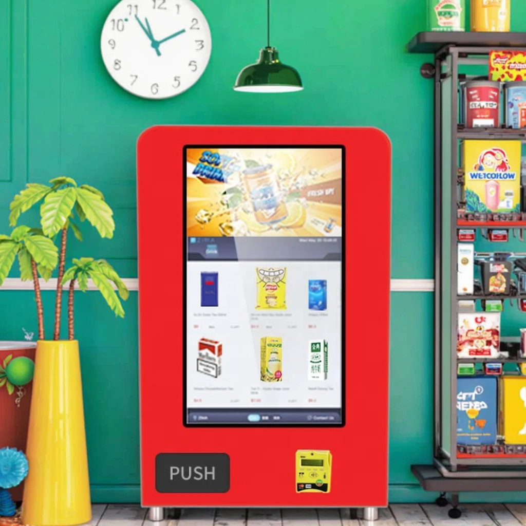 Smart Vending Machine Bitcoin-vending-machine Milk Tea Vending Machine Smart