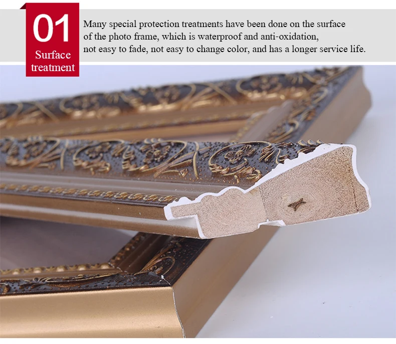 Wood Frame For Oil Canvas Print Paintings/painting Frame For Home Decor