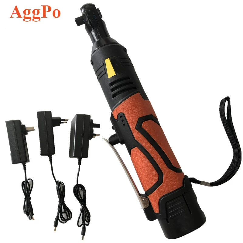 Электрический Аккумуляторный гаечный ключ 12 В Мощный трещотка в комплекте с 1 розеткой