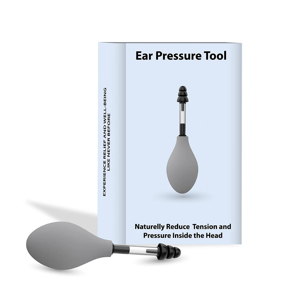Soft Silicone Ear Pressure Tool Head Pressure Regulator Reusable Ear Plugs Relief Adjuster Effectively Alleviates Ear Discomfort