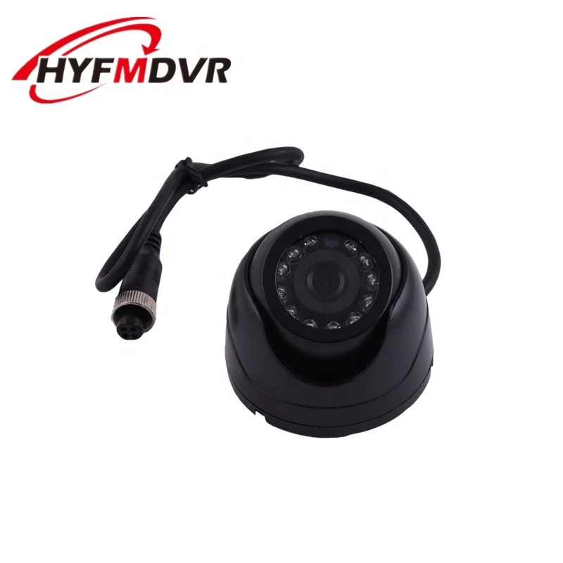 HYF Cheap Price Inside Mounted Bus Van Train Trailer AHD 720P Plastic Shell 2 Inch Night Vision with Audio Dome Security Camera
