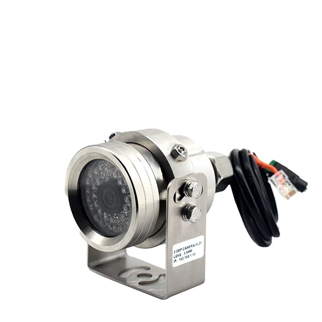 SECUREXPERT IP68 Stainless Steel IP Camera Vandal Proof CCTV Network 5MP 4MP 2MP  High Temperature Enclosure Underwater Vessel