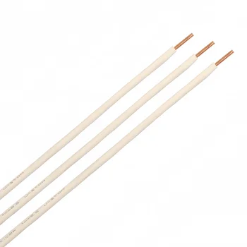 Solid CU LSZH 1.5mm² Electric Wire H07Z-U White Color 16AWG Electrical Wires