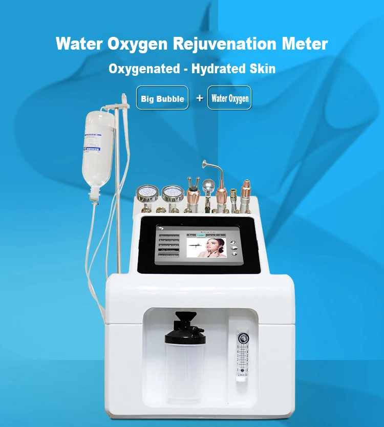 Hyperbaric Portable Mini Oxygene Jet Peel Facial Machine Concentrator