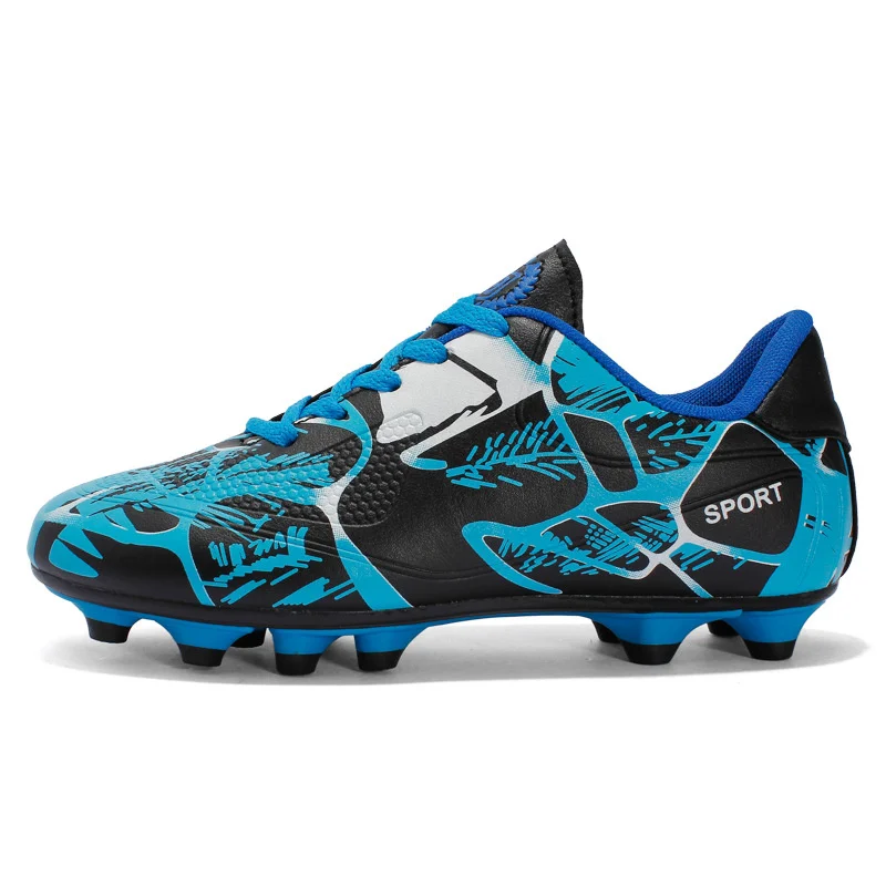 Children Football Shoes for Boy Turf Training Outdoor Sports Fast Soccer Tennis Pro  Boot for Kids