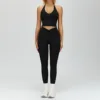 Tank tops+ Leggings- black