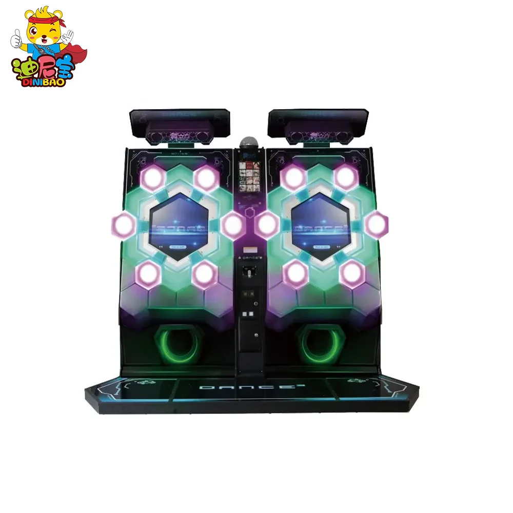 코인 작동식 댄스 큐브 아케이드 댄싱 게임기 판매