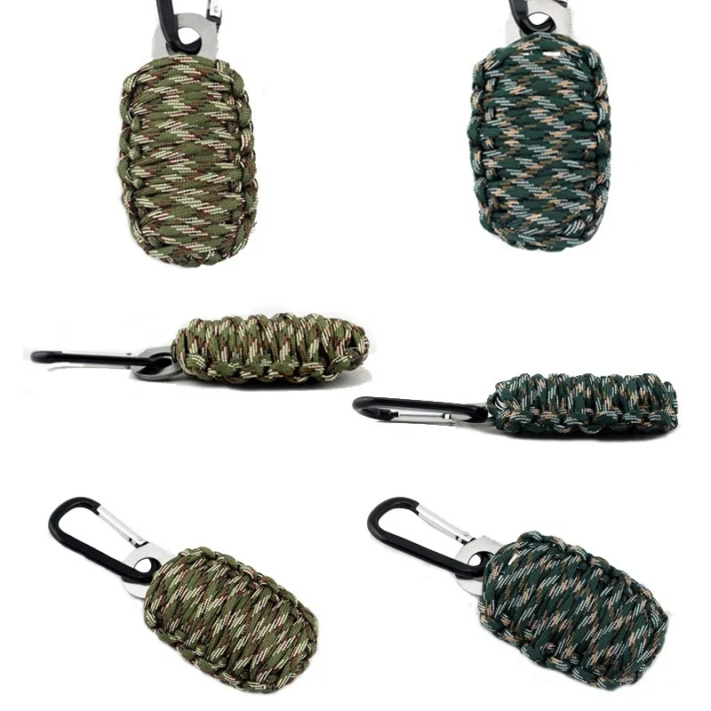 Paracord  Hand Grenade 18 in 1 Outdoor Emergency Kit Hiking Camping Hunting Preparedness Kit