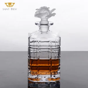 SAINT-VIEW High Quality 700ml Whisky Bottles New Empty Liquor Caps Multi-Use Packaging Water Diffuser Sale on Whiskey Supplies