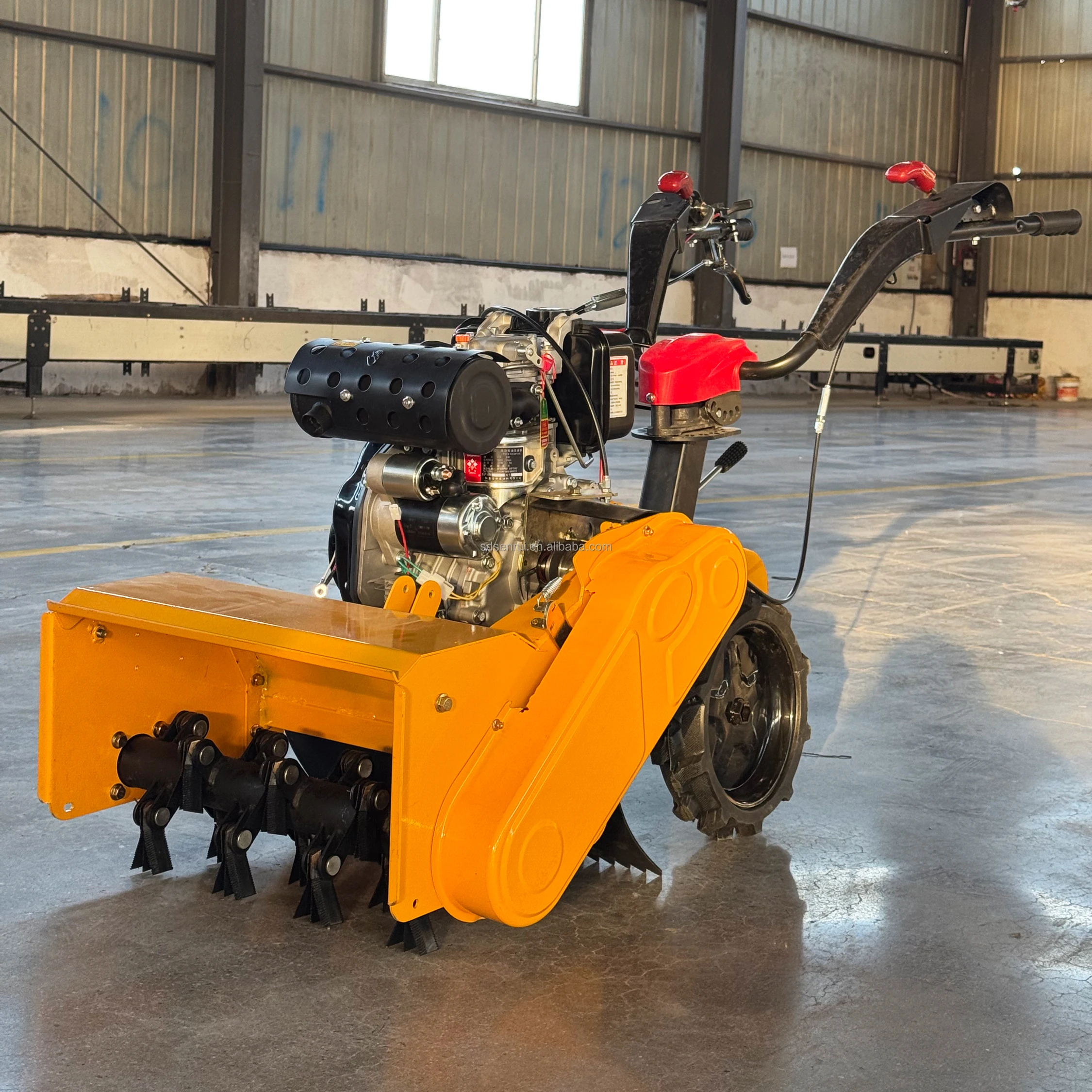 Automatic Walking Weeder Soil Tiller Garden Weeder Weeder Machine for ...