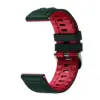 vert foncé et rouge
