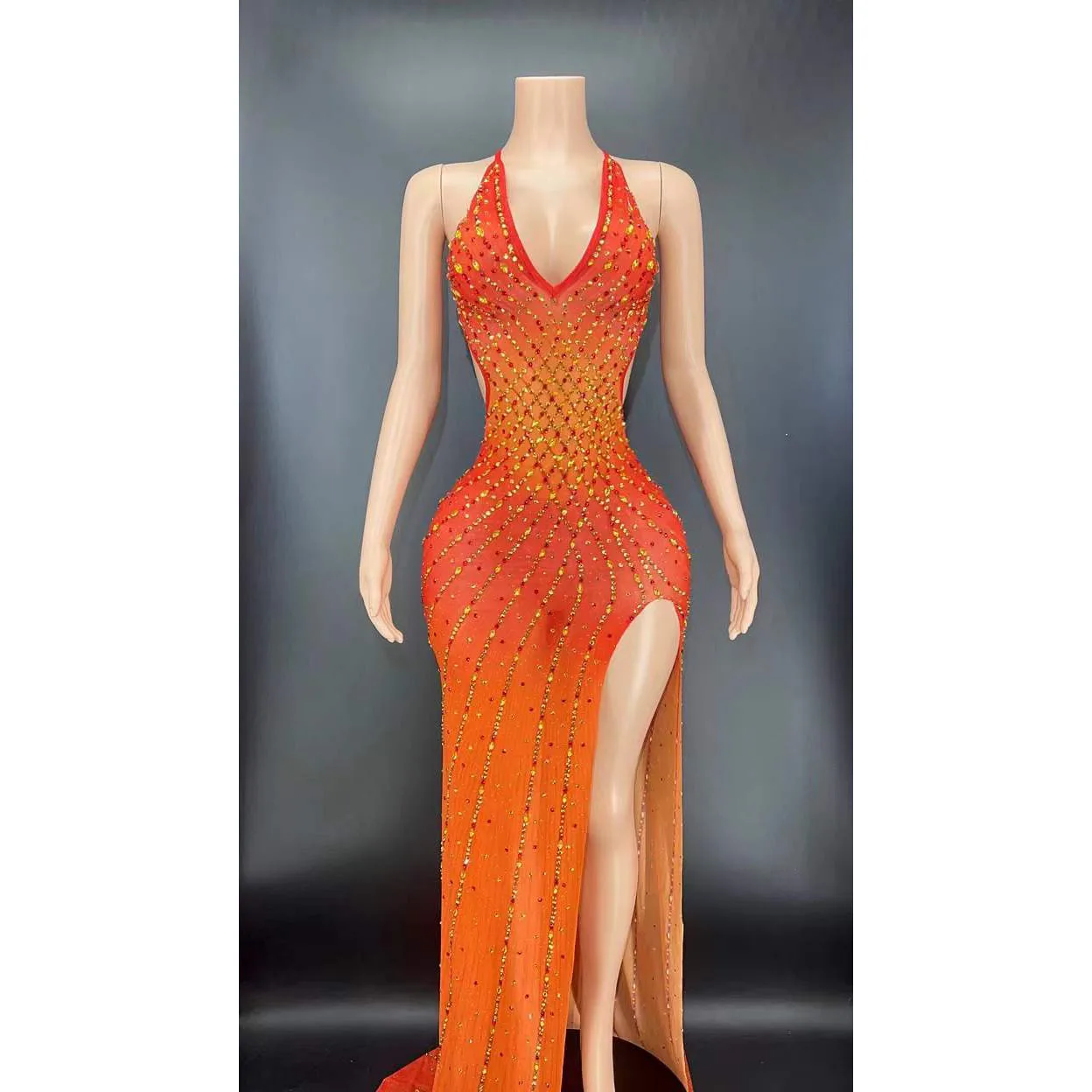 high slit club dress High Waist Summer Long Dresses – Summer Dresses Canada 🍁 main image 0