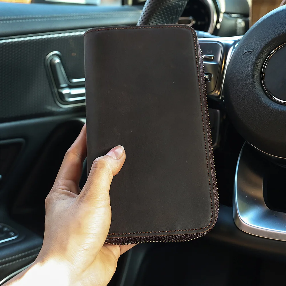 Special envelope leather women's bag 2019 new European and American style contrast color head layer cow leather women's handbag