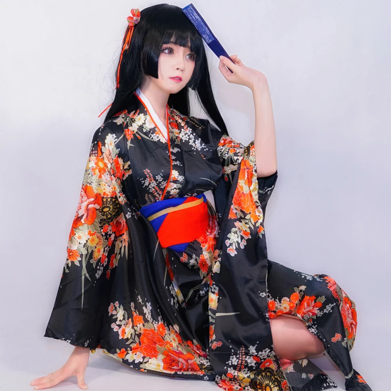 Sıcak Anime kikou shoujo wa kizutsukanai cosplay Yaya çünkü cadılar bayramı  parti cos kadın japon kimono