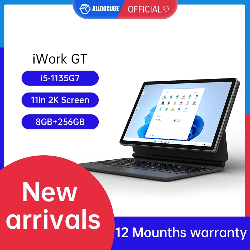 ALLDOCUBE Iwork GT 2-in-1 Win11 Tablet PC Business Standard