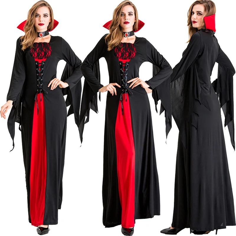 Plus Size Delightfully Dreadful Vampiress Costume for Women